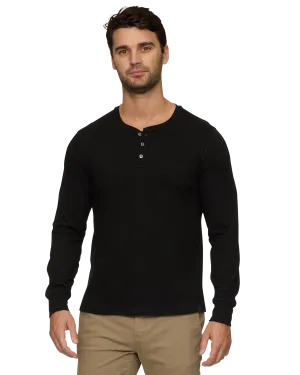 CHATSWORTH SOFT WAFFLE HENLEY