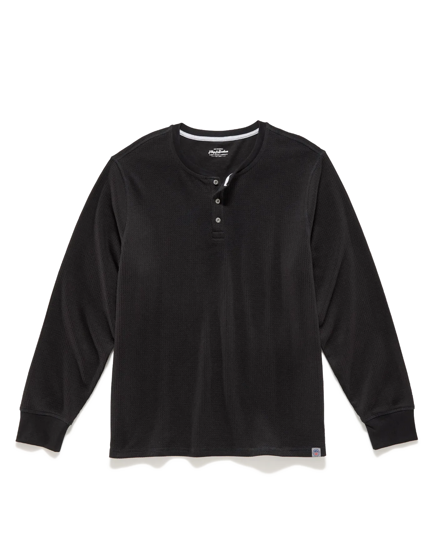 CHATSWORTH SOFT WAFFLE HENLEY