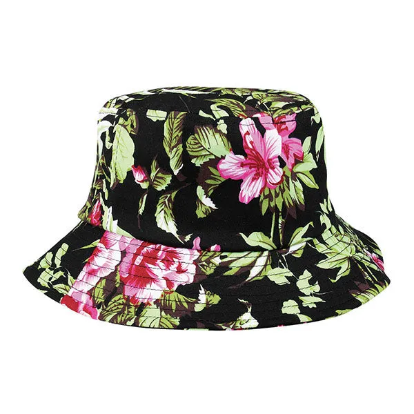 Cotton Floral Bucket Hat