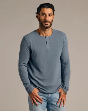 Fiord Waffle Long Sleeve Henley