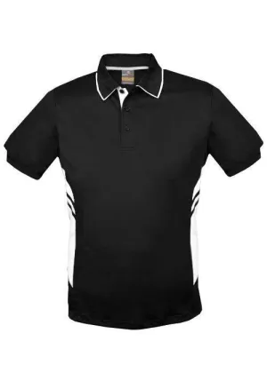 Kids Tasman Polo Black/White