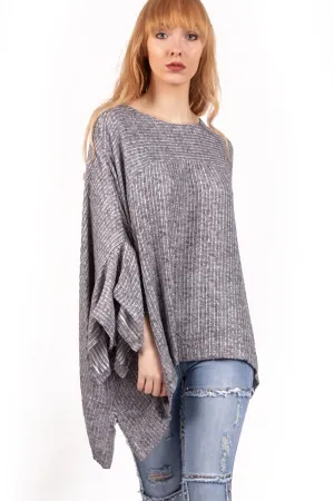 Oversized Textured Floaty Top