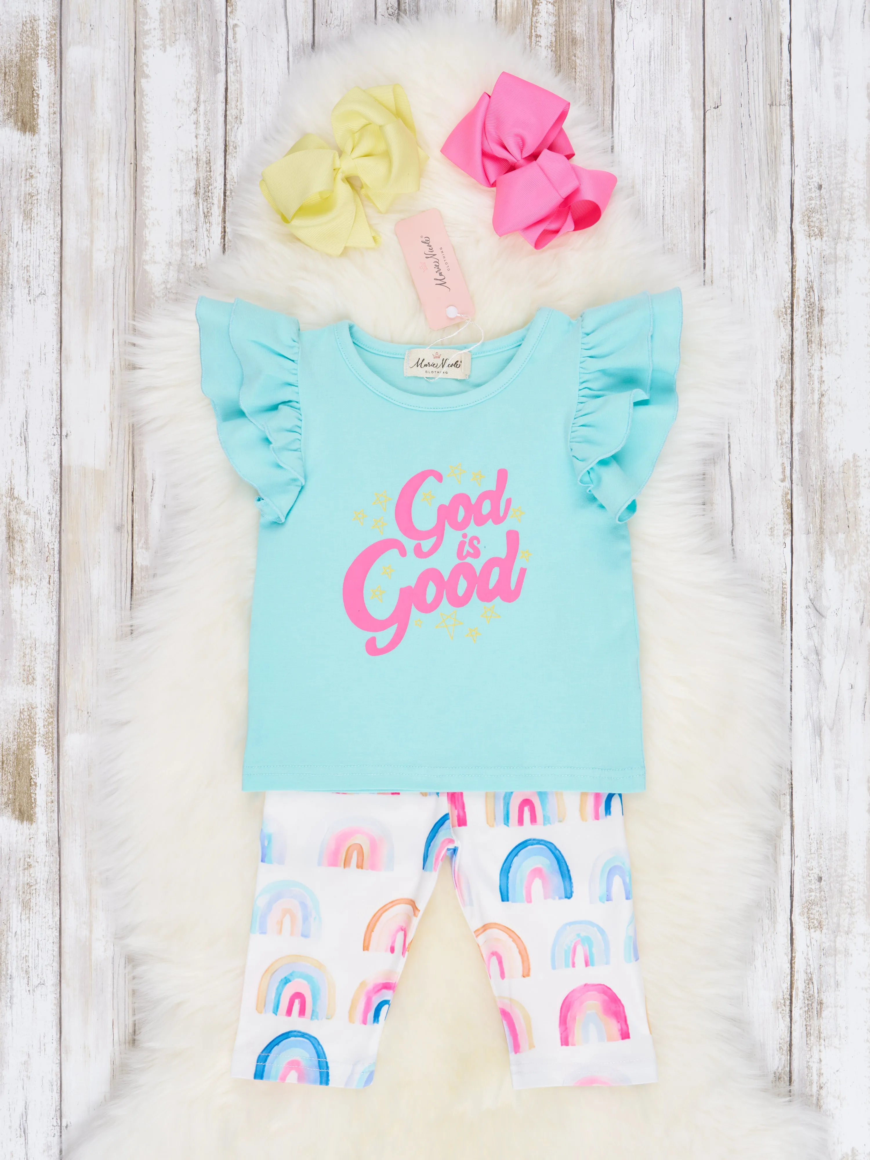 "God Is Good" Capri Outfit