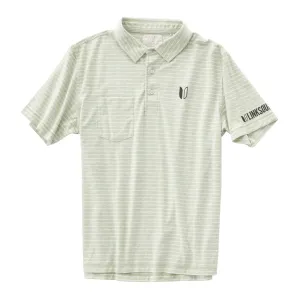 Tour Logo Heathered Yarn Dyed Stripe Short Sleeve Shirt